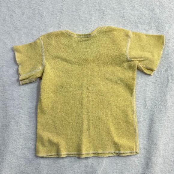 Vintage 12 Month Yellow T-Shirt Sassy Sarcastic Funny Quote Cute Baby Infant 1Y - Picture 2 of 4